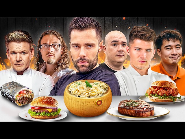 I Challenged EVERY YouTube Chef (Best Dish Wins)