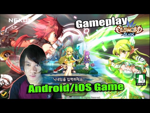 ELSWORD SLASH (KR) Archer Class  Gameplay (INDONESIA) Android / iOS  (NEXON)