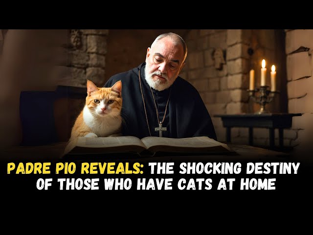 PADRE PIO REVEALS: THE FATE OF THOSE WHO HAVE CATS AT HOME