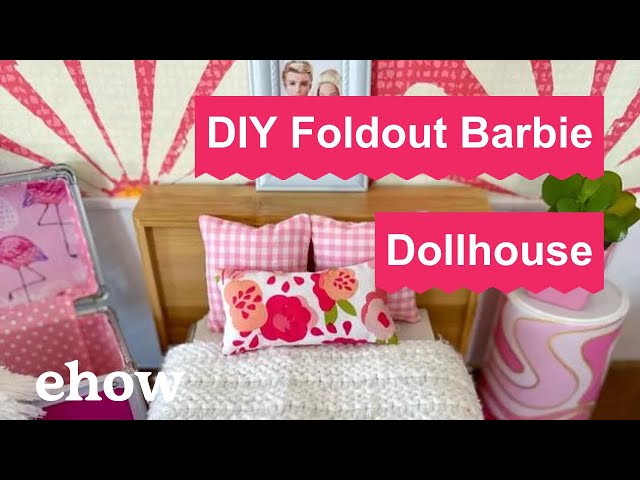 Dream Up Your Own Barbie House with a Cardboard Box