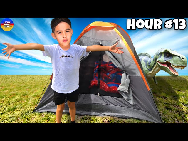 Littlehenleycool Goes Camping for 24 hours Overnight In The Backyard