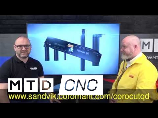 Sandvik Coromant present their CoroCut QD