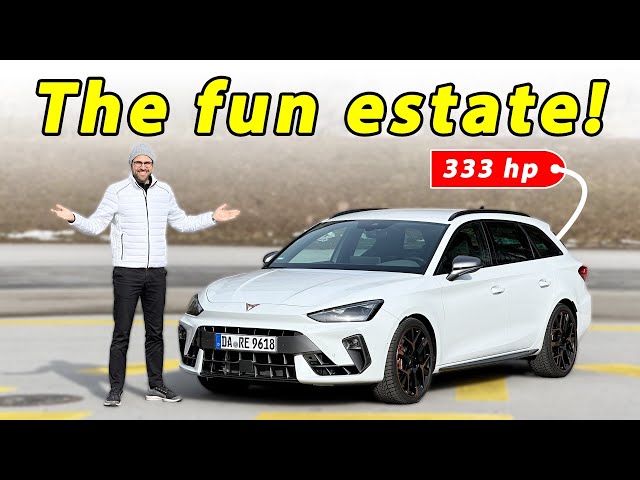 Cupra Leon facelift VZ driving REVIEW Estate vs Hatch