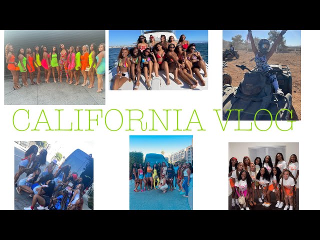 Graduation Trip to CALI 🥳 Yacht party| ATV rides| LA tour