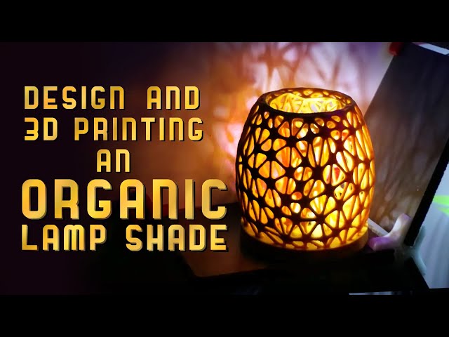 How to make Lamp Shade | Organic shape | NIGHT LAMP