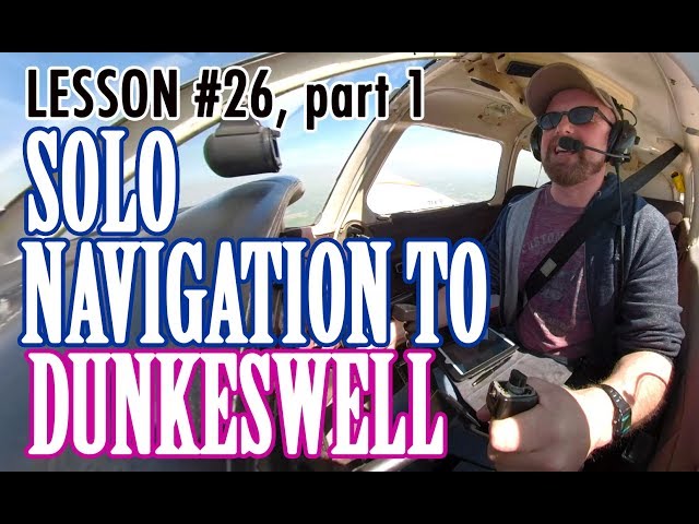 Flying lesson #26, part 1 - solo to Dunkeswell - in 360°