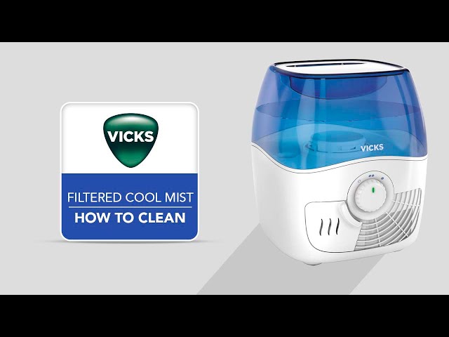 Vicks Filtered Cool Mist Humidifier VEV400 - How to Clean