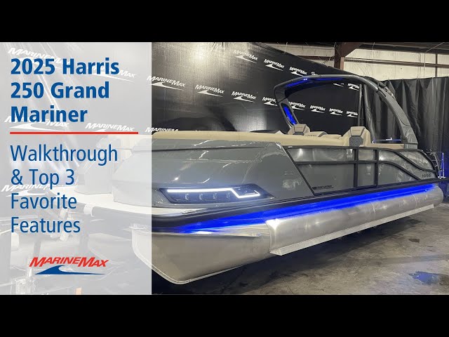 The All New 2025 Harris 250 Grand Mariner | MarineMax Rogers