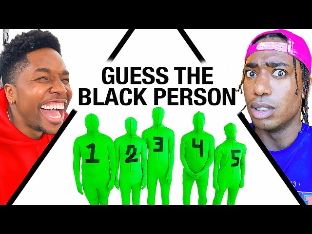 5 White People vs 1 Secret Black Person