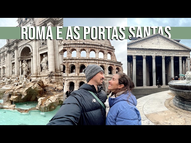 Explorando os segredos de ROMA e as portas santas durante o jubileu 2025 🗺️ - EP31