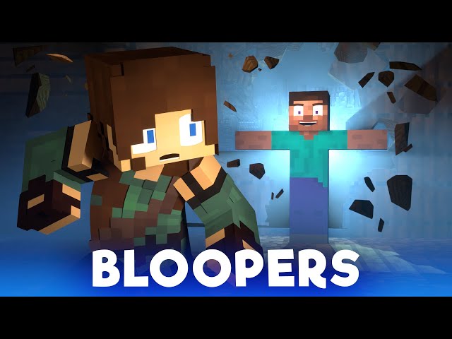 Dragon Egg: BLOOPERS Alex and Steve Life (Minecraft Animation)