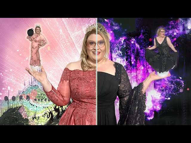 JJ's House FORMAL Try-On: Disney Princesses and Villains Edition | **Beautiful Plus Size Dresses**