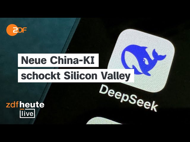 Börsen-Beben durch neue China-KI: Warum DeepSeek so erfolgreich ist | KI-Experte bei ZDFheute live