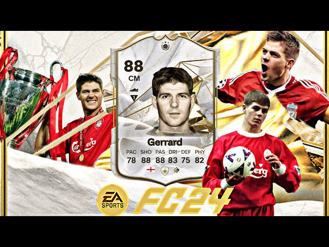 STEVIE G!🏴󠁧󠁢󠁥󠁮󠁧󠁿☄️ - 88 RATED ICON STEVEN GERRARD PLAYER REVIEW - EAFC 24