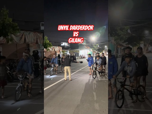 UNYIL DARDERDOR🆚GILANG BALAP ONTHEL fypシ゚ #shorts #viral #bmx #hiburan #balapliar #herex #gowes