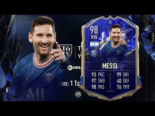 All of Messi best goals so far fifa22