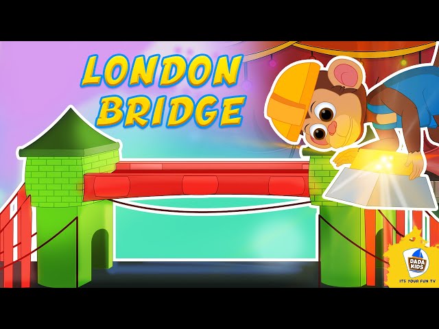 London bridge is falling down  | Nursery Rhymes & Kids Songs | Baby Songs | Kids rhymes | Dada Kids