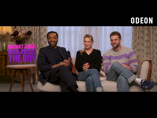 Bridget Jones: Mad About the Boy | ODEON Meets Renée Zellweger, Leo Woodall and Chiwetel Ejiofor