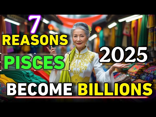 7 Reasons Why Pisces Will Get RICH in 2025 💰 | Astrology & Wealth Secrets Revealed