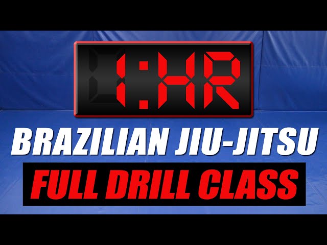 FULL 1 HOUR DRILL CLASS - BJJ Partner Drills!