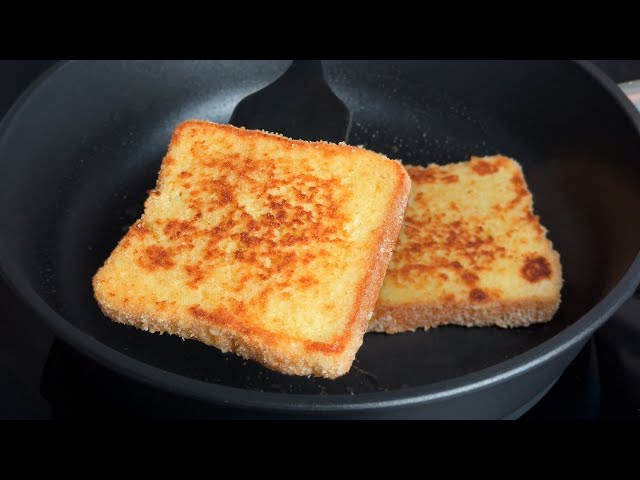 Unusual recipe for French toast! Quick and tasty!