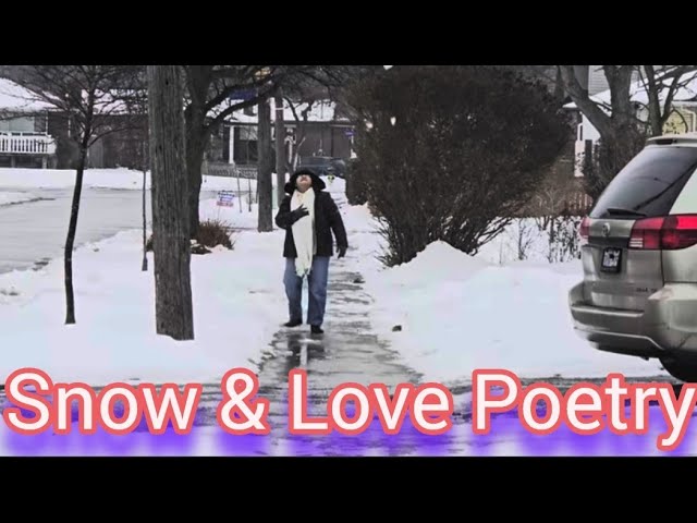 Aa Ja K Paharon Pe Abhi Barf Jami Hai ❄ | Heart Touching Poetry | Snow & Love Poetry