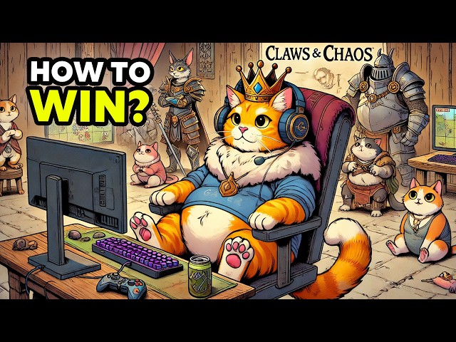 Cat Plays with Cats - BEST TACTICS and How to WIN Arena PVP in Claws And Chaos