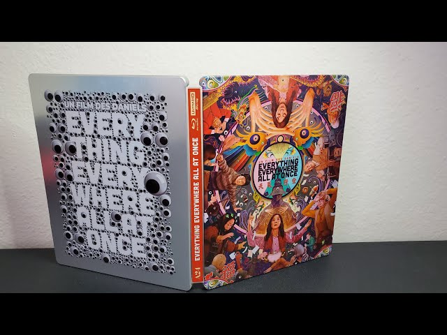 Everything Everywhere All At Once 4K Ultra HD Blu-ray Steelbook Unboxing & First Impressions