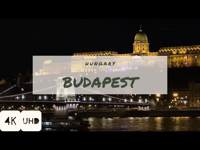 WalkIn BUDAPEST | HUNGARY | 4K HDR City Walking Tour