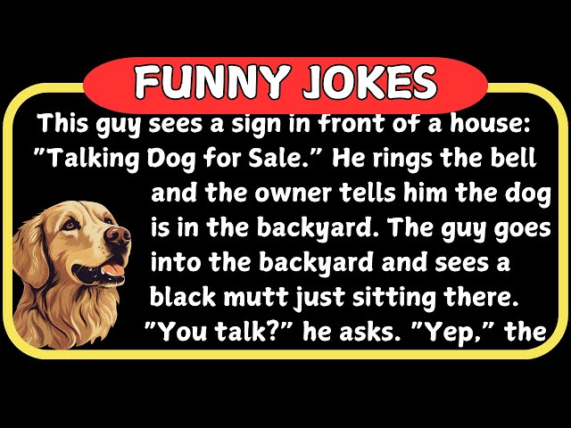 Jokes Of The Day - The Amazing Dog - Animal Jokes