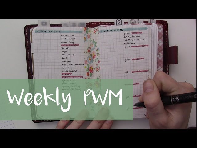 Plan with Me! Weekly Setup in Pocket Size TN