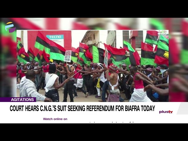 Court Hears C.N.G’s Suit Seeking Referendum For Biafra Today | NEWS