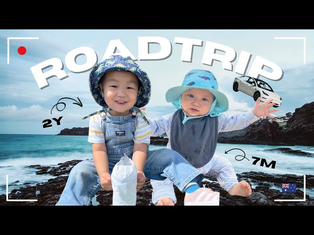 Our summer roadtrip to Kiama w/ 2 boys [VLOG]☀️🌊