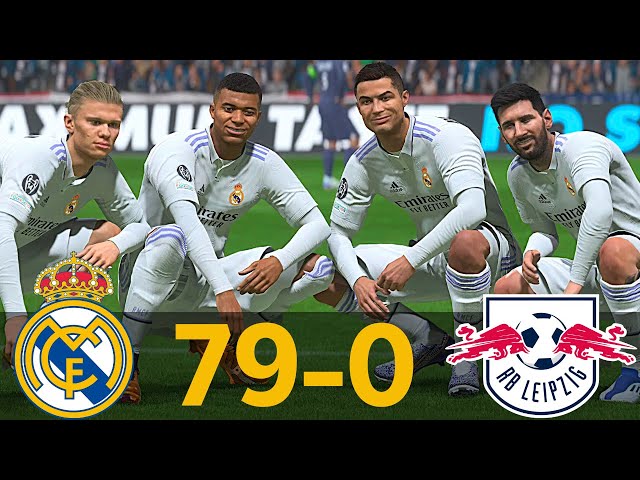 FIFA 23 | RONALDO, MESSI, MBAPPE, NEYMAR, ALL STARS | REAL MADRID VS LEIPZIG - PS5™ 4K60