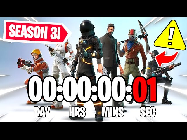 FORTNITE CHAPTER 1 SEASON 2 COUNTDOWN LIVE 🔴 24/7 & Fortnite Event!