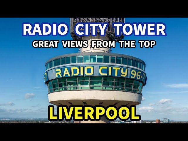 Views from Radio City Tower LIVERPOOL aka St Johns Beacon I Liverpool City Centre