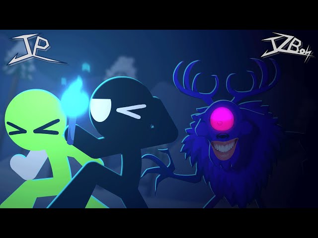 Animation editing Stickmen vs Deerclops