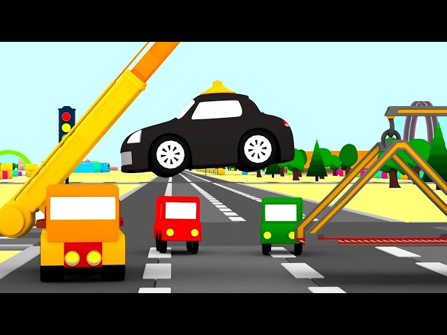 Obey Rules! - Where are the ROAD COPS? - Cartoon Cars - Cartoons for Kids!