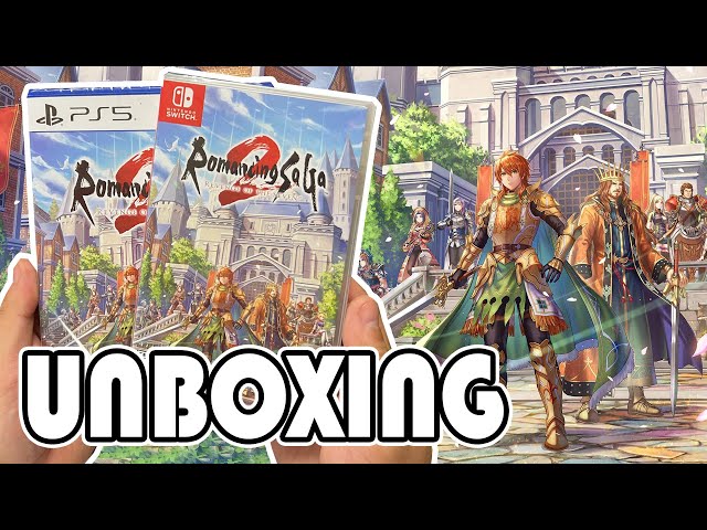 Romancing SaGa 2: Revenge of the Seven (PS5/Nintendo Switch) Unboxing