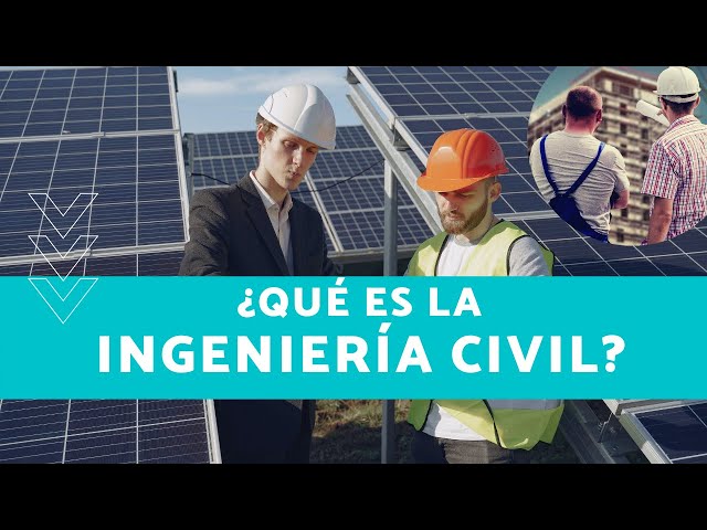 En qué consiste la INGENIERÍA CIVIL ✅ Ramas y especialidades👷‍♂️ | Soy mi reto