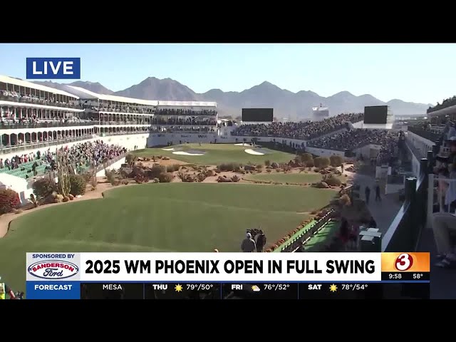 Fans flock to Hole 16 at WM Phoenix Open