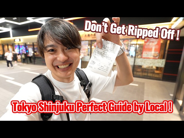 Shinjuku Perfect Guide by Local Japanese. Introducing Popular Spots and Local Spots Ep.501