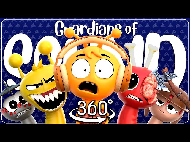 360º VR Incredibox Sprunki - Dark Version (Official Song Music Animation)