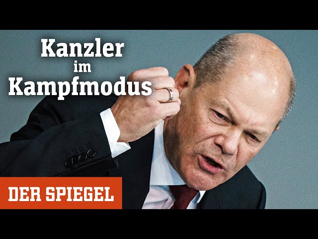 Generaldebatte im Bundestag: Kanzler im Kampfmodus | DER SPIEGEL