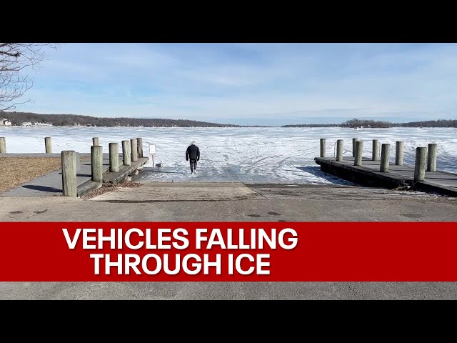 Vehicles falling through ice, Wisconsin DNR issues reminders | FOX6 News Milwaukee