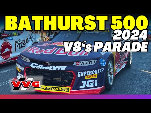 2024 Bathurst 500 Supercars Parade - Track To Town