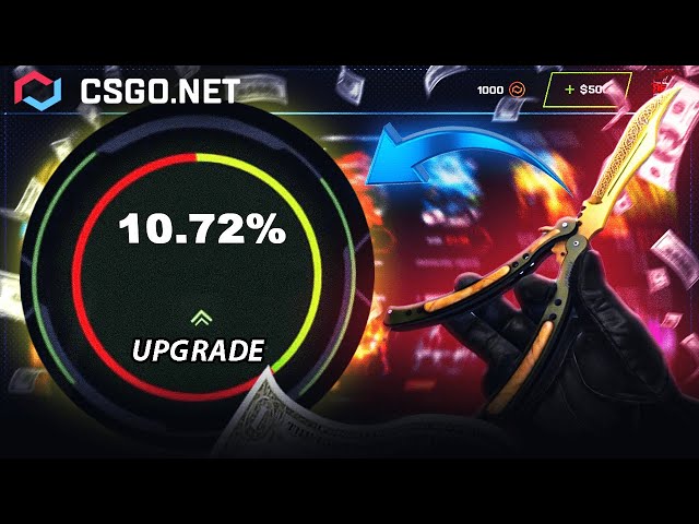 MYCSGO UPGRADER NEVER BURN SKINS! Csgonet Honest Case Opening