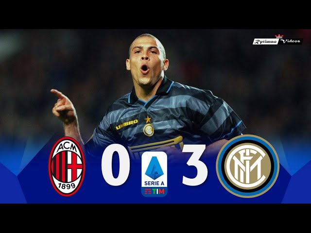 Milan 0 x 3 Inter ● Serie A 1997/98 Extended Goals & Highlights HD