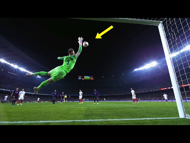 Impossible Goalkeeper Saves in Football