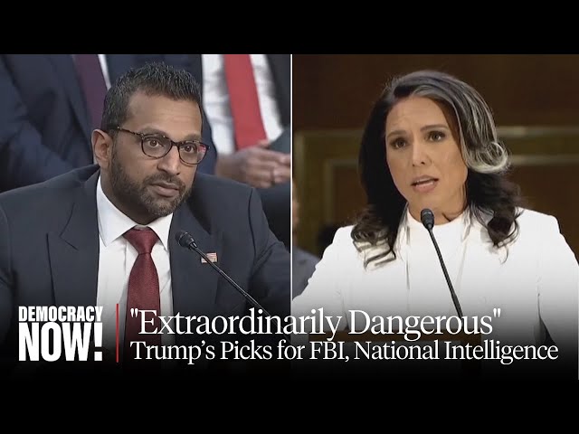 "Extraordinarily Dangerous": Chip Gibbons Warns Kash Patel Would Turn FBI Powers on Trump's Enemies